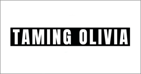 Taming Olivia Logo in black and white