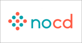 NOCD Logo orange and teal